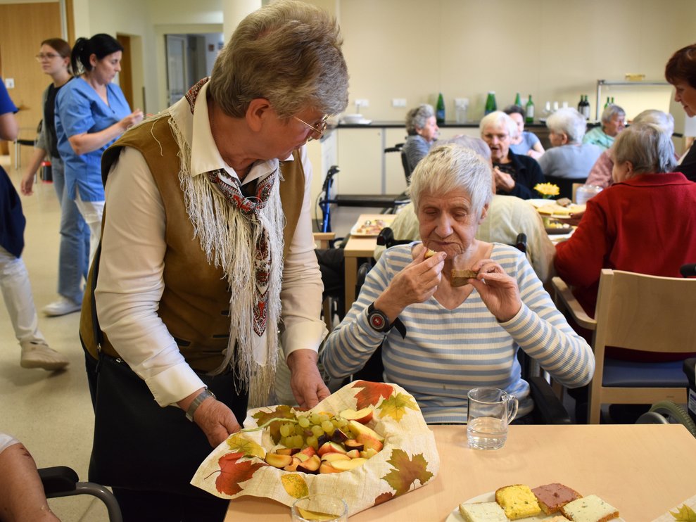  Obst wurde an Bewohner verteilt 