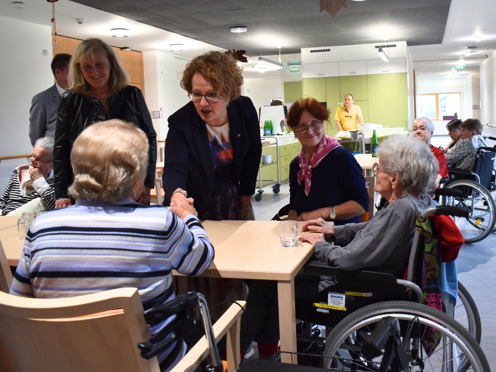 Landesrätin zu Besuch 