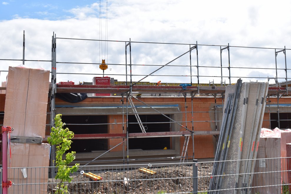 Baustelle Nahaufnahme